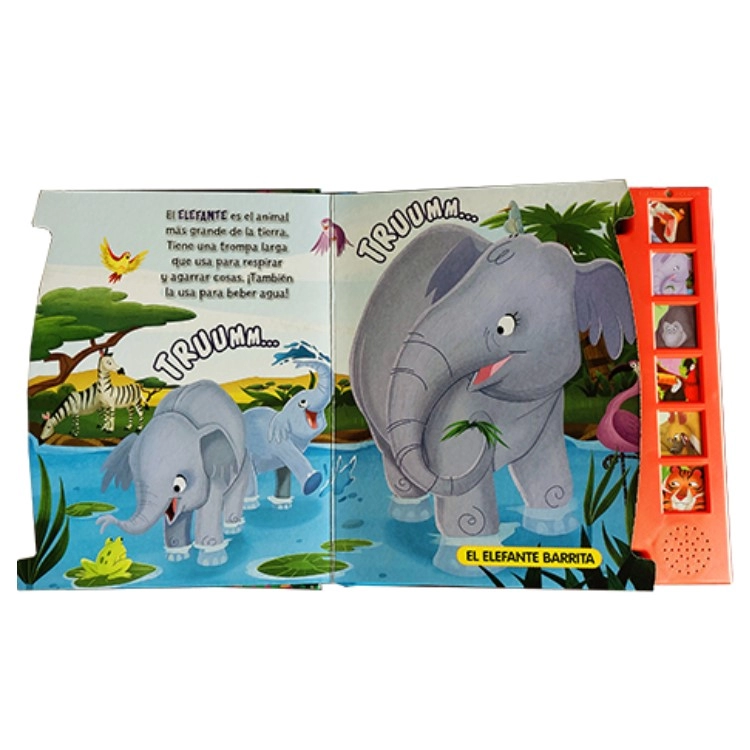 Libro En la Selva Coleccion Zoonidos Latinbooks Art.0973